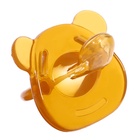 Пустышка с держателем «Мишка», набор в контейнере, коричневый - Фото 8