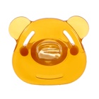 Пустышка с держателем «Мишка», набор в контейнере, коричневый - Фото 9