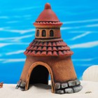 Декор для аквариума "Замок-черепашка", керамический, 11 x 8 x 15 см - Фото 2