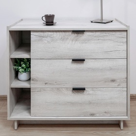 {{productViewItem.photos[photoViewList.activeNavIndex].Alt || productViewItem.photos[photoViewList.activeNavIndex].Description || 'Комод напольный для гостиной «Флекс 6», 3 ящика, 900×450×780 мм, цвет дуб шавиниган'}}