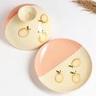 Блинница - хлебница "Застолье" 1,8л / 15х24см, персиковый поцелуй - фото 27585467