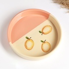 Блюдо "Харизма" 0,5л / 20х3,5см, персиковый поцелуй 10790122