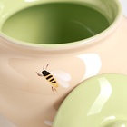 Горшок для запекания Псковский гончар «Аромат лета», 850 мл, керамика, бежевый - Фото 3