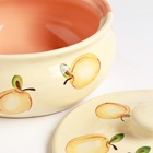 Пельменница "Псковская" малая, 1,25л / 19х12см, персиковый поцелуй - фото 27585562