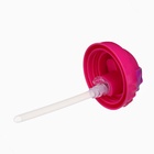 Поильник детский M&B с силиконовой трубочкой, от 9 мес., 340 мл., фуксия - Фото 7