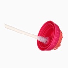 Поильник детский M&B с силиконовой трубочкой, от 9 мес., 340 мл., розовый - Фото 7