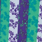 УЦЕНКА Ткань из полиэстера «Цветы», ширина 150 см, рулон 50±1 м, зелёная, фиолетовая - Фото 2