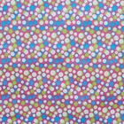 УЦЕНКА Ткань из полиэстера «Круги», ширина 150 см, рулон 50±1 м, розовая, разноцветная - Фото 2