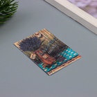 Открытка с семенами "Вырасти сам" "Лаванда" 5*7см - фото 26657364