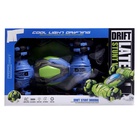 Машинка перевертыш «Дрифт», радиоуправляемая, аккумулятор, на пульте управления, цвет синий - Фото 11