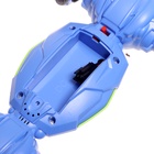 Машинка перевертыш «Дрифт», радиоуправляемая, аккумулятор, на пульте управления, цвет синий - Фото 5