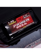 Машинка радиоуправляемая Drift, дрифт, аккумулятор, световые и дымовые эффекты, сменные колеса, цвет красный - Фото 16