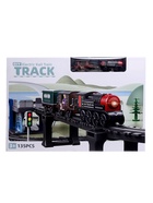 Железная дорога «Ретро», работает от батареек, световые и звуковые эффекты, детская - Фото 16