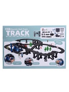 Железная дорога «Ретро», работает от батареек, световые и звуковые эффекты, детская - Фото 17