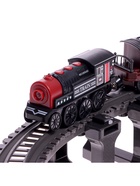 Железная дорога «Ретро», работает от батареек, световые и звуковые эффекты, детская - Фото 5