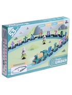 Железная дорога «Числовой поезд», детская, магнитное соединение, работает от батареек - Фото 7