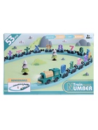 Железная дорога «Числовой поезд», детская, магнитное соединение, работает от батареек - Фото 8