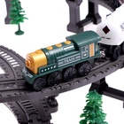 Железная дорога «Лесопилка», детская, работает от батареек - Фото 3