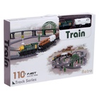 Железная дорога «Лесопилка», детская, работает от батареек - Фото 10