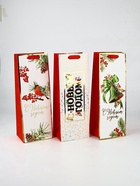 Набор пакетов под бутылку «С Новым годом» - фото 61066655