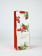 Набор пакетов под бутылку «С Новым годом» - фото 61066656