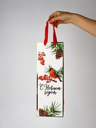 Набор пакетов под бутылку «С Новым годом» - фото 61066660