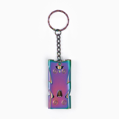 Свисток для выживания высокочастотный, до 150 дБ, металл, 6 см