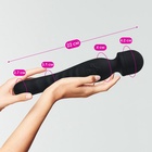 Вибратор двусторонний 7 режимов, нагрев до 42 градусов, черный - Фото 6