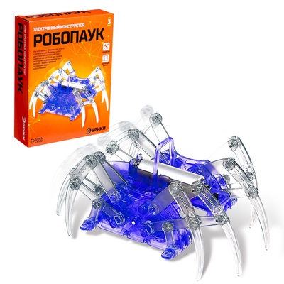 УЦЕНКА Робот «Паук» Эврики, электронный конструктор, на батарейках