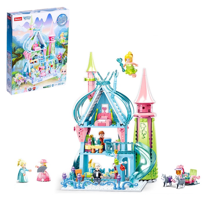 Уценка Конструктор Розовая Мечта «Зимние сказки», 447 деталей - Фото 1