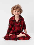 Пижама детская новогодняя: рубашка, брюки, KAFTAN: Red mood, красная, рост 122-128 см - Фото 9