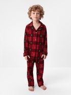 Пижама детская новогодняя: рубашка, брюки, KAFTAN: Red mood, красная, рост 134-140 см - Фото 6