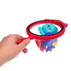 Резиновые игрушки для купания в ванной, набор, с сачком, МИКС - Фото 13