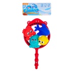 Резиновые игрушки для купания в ванной, набор, с сачком, МИКС - Фото 14