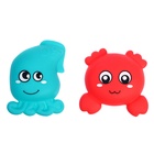 Резиновые игрушки для купания в ванной, набор, с сачком, МИКС - Фото 5