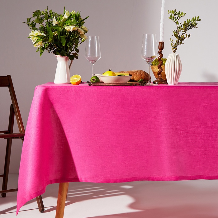 Скатерть SL HOME Cozy, 220×150 см, лён 100%, 180 г/м²