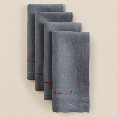 Набор салфеток SL HOME Magical, 40×40 см-4 шт., лён100%