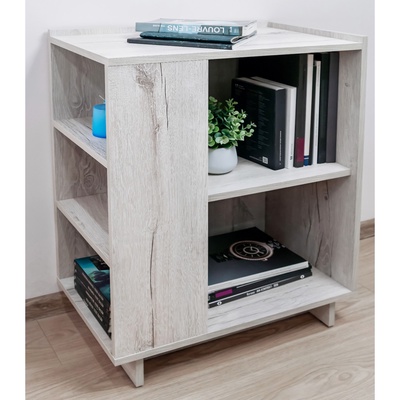 Тумба боковая «Флекс 23», 600×350×780 мм, цвет дуб шавиниган