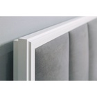 Двуспальная кровать Люкс Aurelio 307, 1600×2000 мм, цвет белый / блеквуд сатиновый - Фото 4