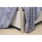 Двуспальная кровать Люкс Aurelio 308, 1400×2000 мм, цвет антрацит / блеквуд сатиновый - Фото 5