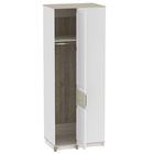 Угловой шкаф Aurelio 56, 855×600×2308 мм, правый, цвет белый / блеквуд сатиновый - Фото 2