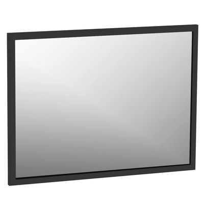 Зеркало интерьерное навесное Aurelio 59, в раме, 800×600 мм, цвет антрацит/блеквуд сатиновый