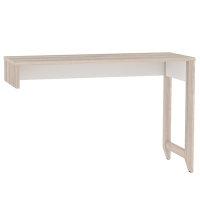 Стол консольный Aurelio 13, 1200×455×777 мм, цвет белый/блеквуд сатиновый