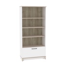 Белый / блеквуд сатиновый