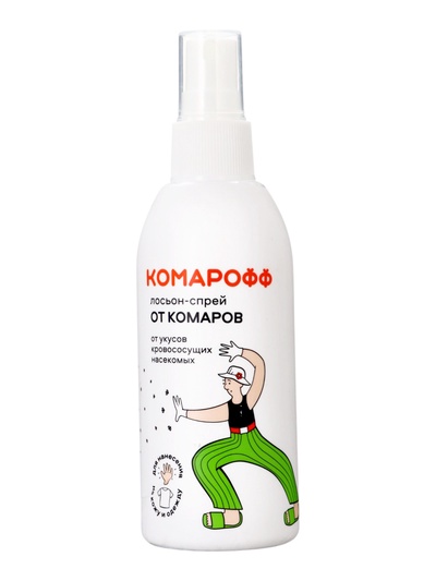 Лосьон-спрей репеллентный от комаров «Комарофф», 100 мл