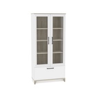 Белый / блеквуд сатиновый