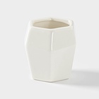 УЦЕНКА Набор для специй на деревянной подставке BellaTenero, 4 предмета: солонка 75 мл, перечница 75 мл, салфетница, ёмкость для зубочисток, цвет белый - Фото 6