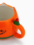 Кружка новогодняя керамическая «Счастье в мандаринках», 400 мл, ручная работа - Фото 4