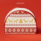 Салфетница новогодняя Доляна «Финский лес», 9.5×4.5×7 см - Фото 2