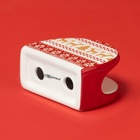 Салфетница новогодняя Доляна «Финский лес», 9.5×4.5×7 см - Фото 4